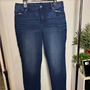 Bandolino Blue Straight Leg Jeans